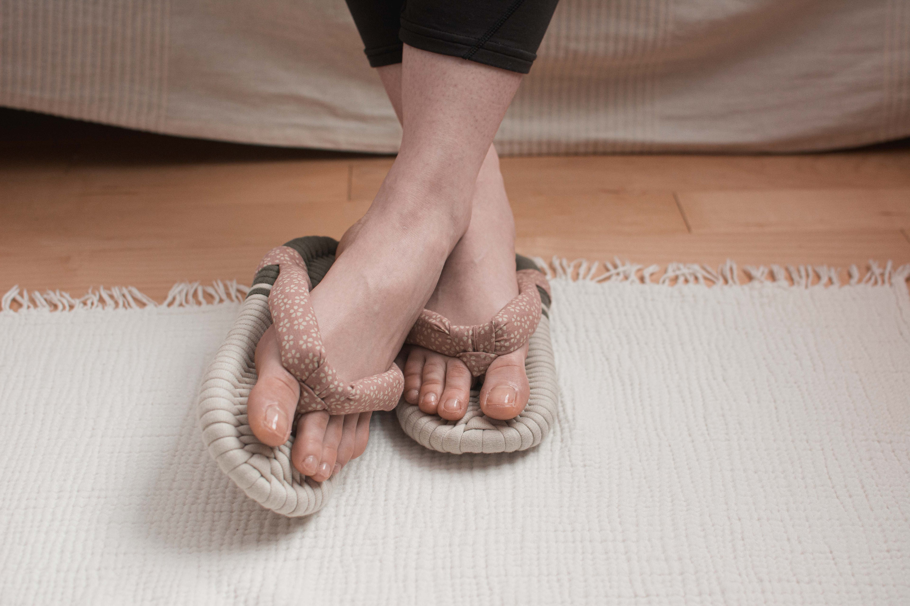 Cozy Handmade Nuno Zori Slippers